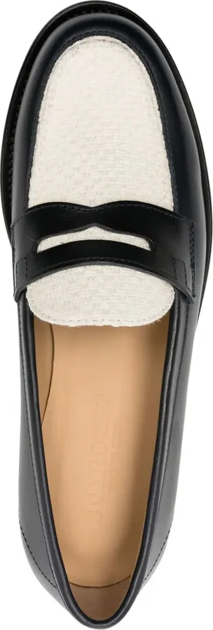 Two-Tone Leather Loafers - Image 4