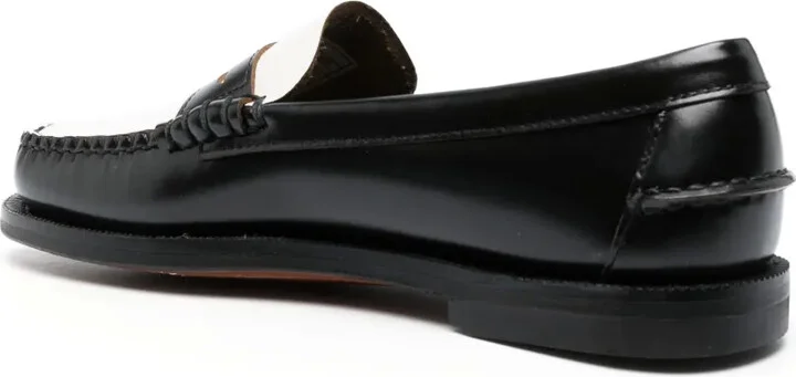 Two-Tone Leather Oxford Shoes - Image 3