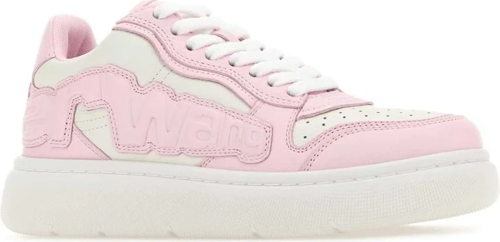 Two-tone Leather Puff Sneakers - Image 2