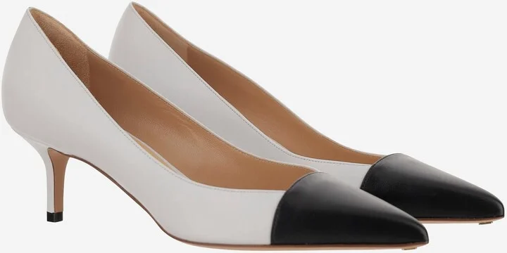 Two-tone Leather Pumps - Image 3