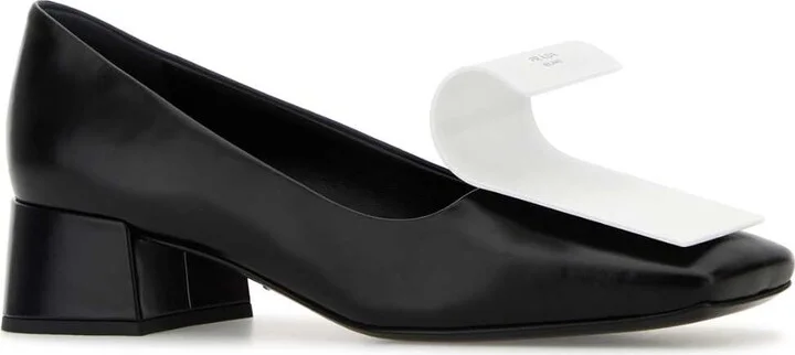 Two-tone Leather Pumps - Image 2