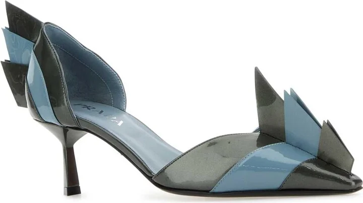 Two-tone Leather Pumps - Image 2
