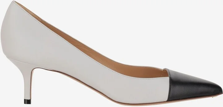 Two-tone Leather Pumps