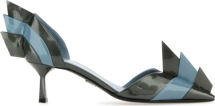 Two-tone Leather Pumps