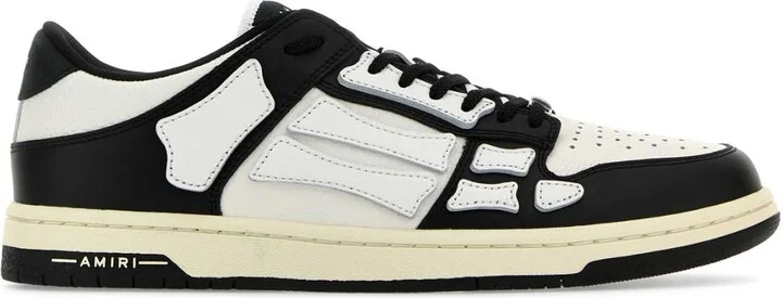Two-tone Leather Skel Sneakers