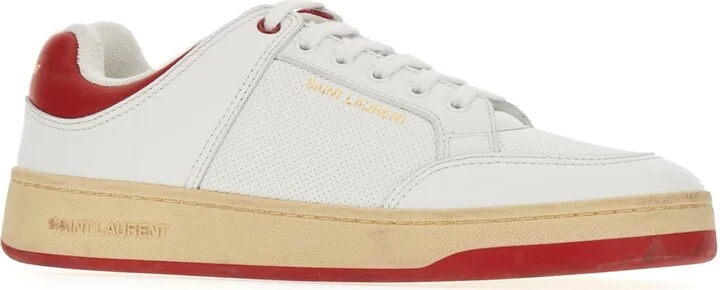 Two-tone Leather Sl/61 Sneakers - Image 2