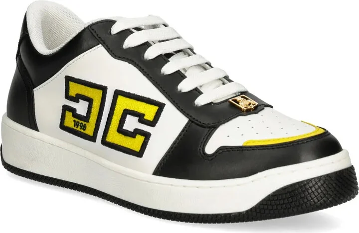 Two-Tone Leather Sneakers - Image 2