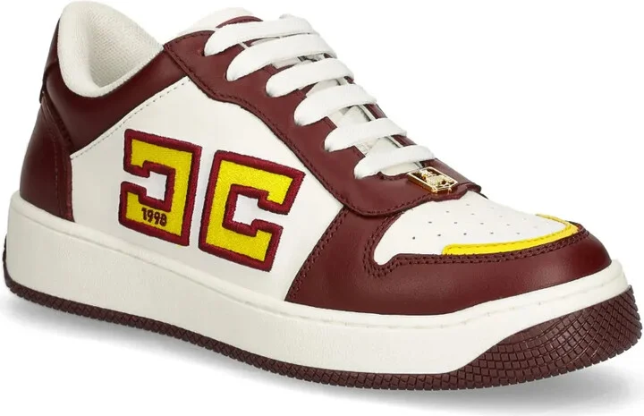 Two-Tone Leather Sneakers - Image 2