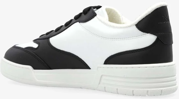 Two-Tone Leather Sneakers - Image 2
