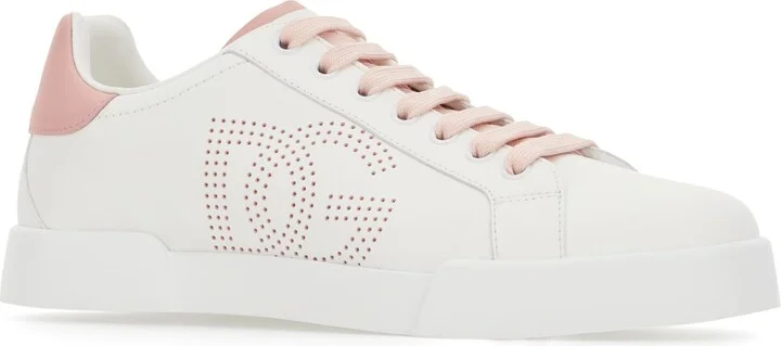 Two-tone Leather Sneakers - Image 2