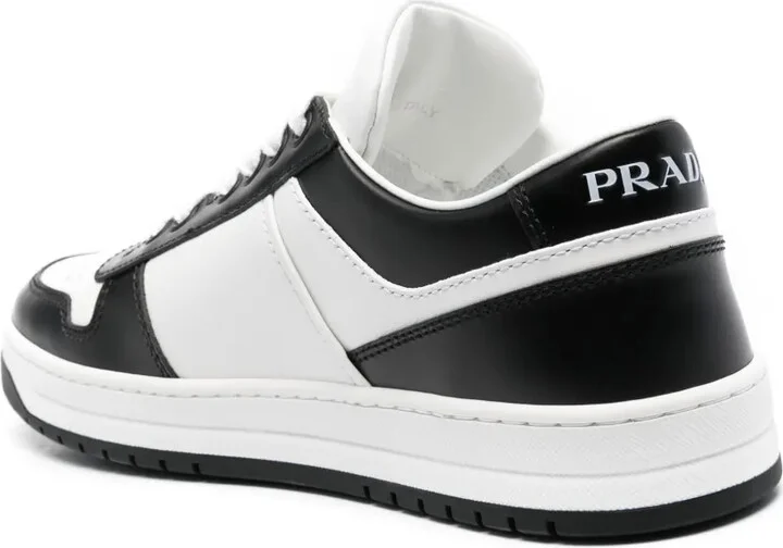 Two-Tone Leather Sneakers - Image 3