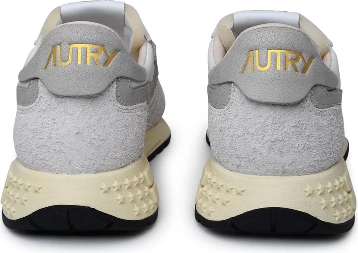 Two-tone Leather Sneakers - Image 4