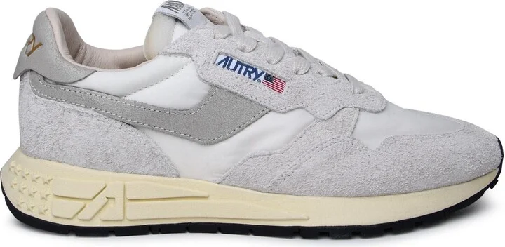 Two-tone Leather Sneakers