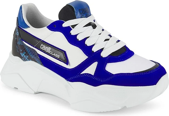 Two Tone Logo Running Sneakers - Image 2