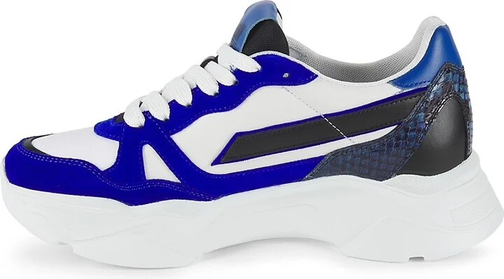 Two Tone Logo Running Sneakers - Image 4