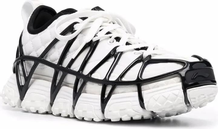 Two-Tone Low-Top Sneakers - Image 2