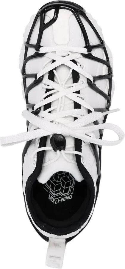Two-Tone Low-Top Sneakers - Image 4