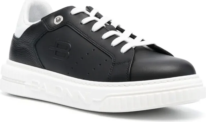 Two-Tone Low-Top Sneakers - Image 2
