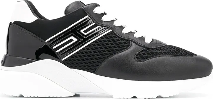 Two Tone Low Top Sneakers