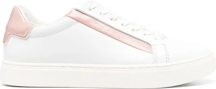Two-Tone Low-Top Sneakers