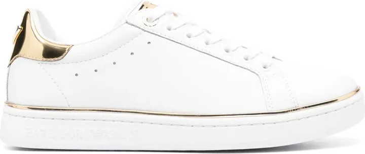 Two-Tone Low-Top Sneakers