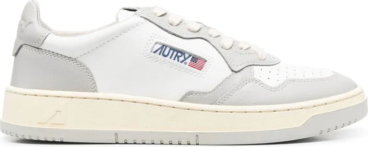 Two-Tone Medalist Sneakers