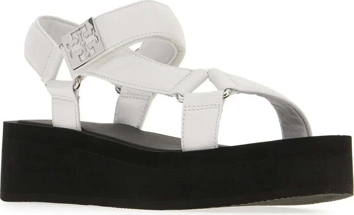 Two-tone Nappa Leather Mellow Sandals - Image 2