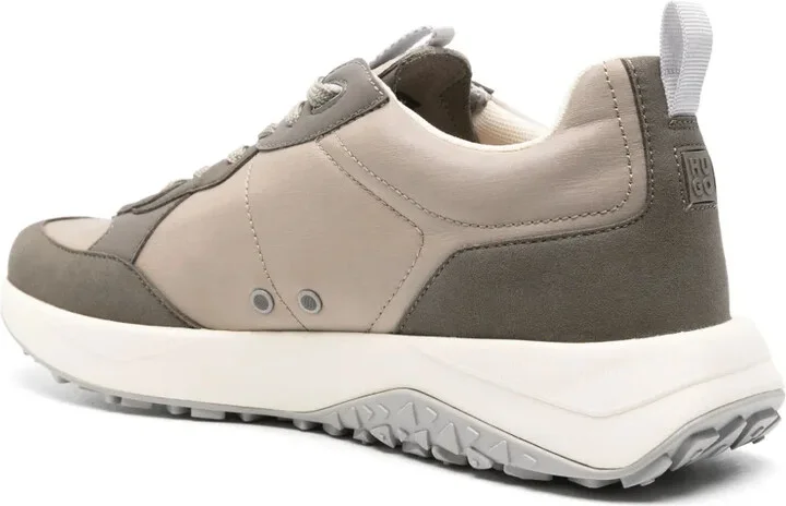 Two-Tone Panelled Sneakers - Image 3