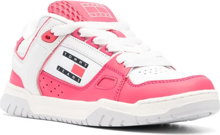 Two-Tone Panelled Sneakers - Image 2