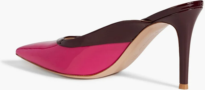 Two-tone patent-leather mules - Image 3