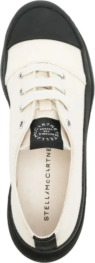 Two-Tone Platform Sneakers - Image 4