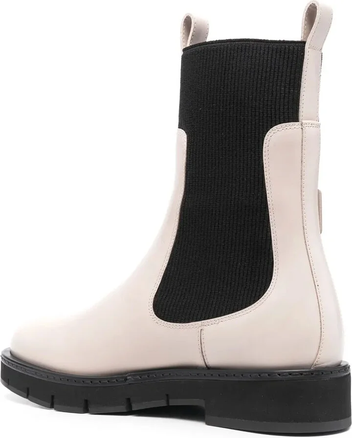 Two-Tone Pull-On Boots - Image 3