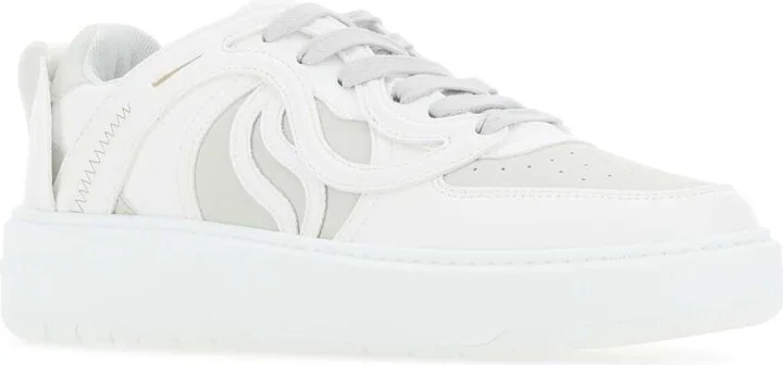 Two-tone Sporty Mat S-wave Sneakers - Image 2