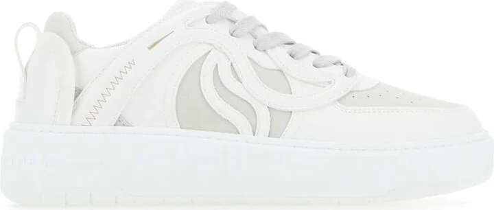 Two-tone Sporty Mat S-wave Sneakers