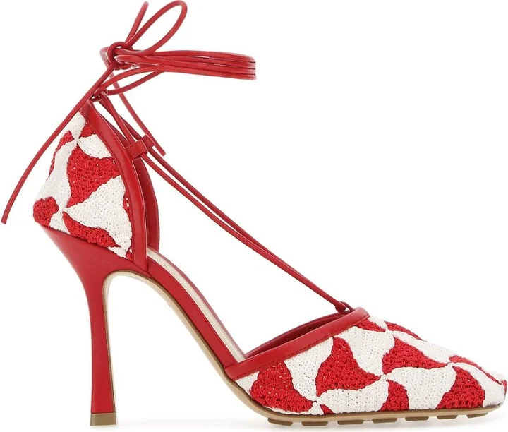 Two-tone Stretch Crochet Sandals