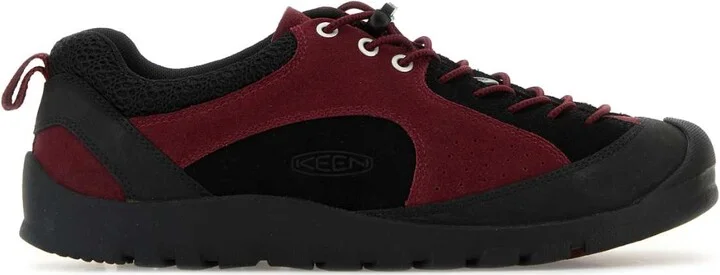 Two-tone Suede And Fabric Jasper Rocks Sneakers