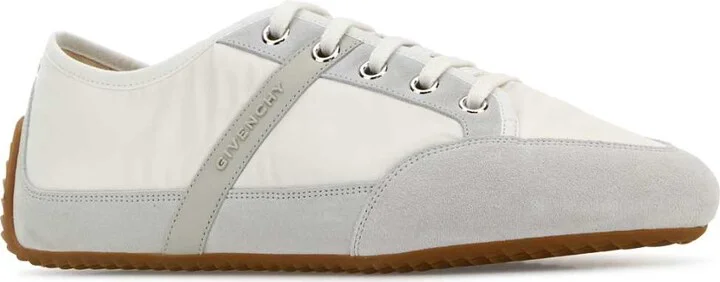 Two-tone Suede And Nylon Sneakers - Image 2