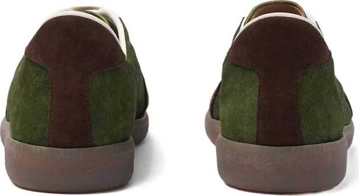 Two-Tone Suede Sneakers - Image 3