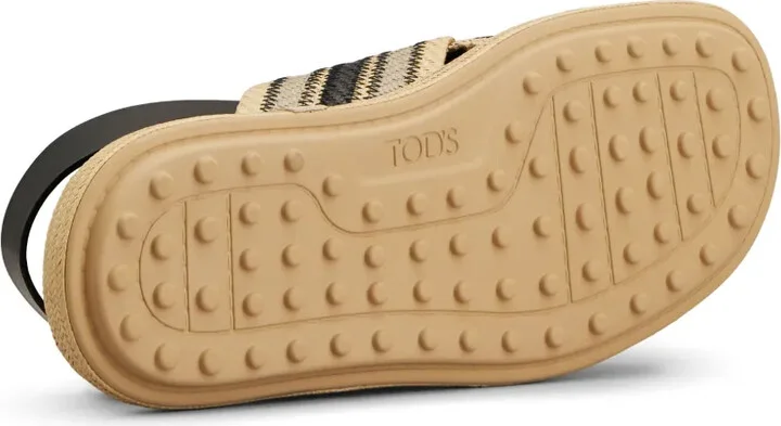 Two-Tone Woven Sandals - Image 4