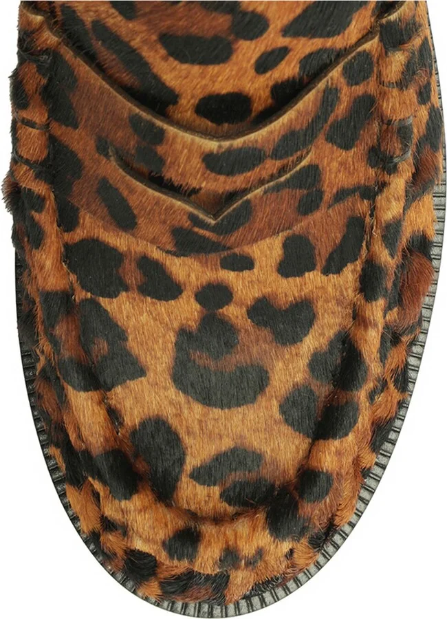 Tyche Genuine Calf Hair Penny Loafer - Image 8