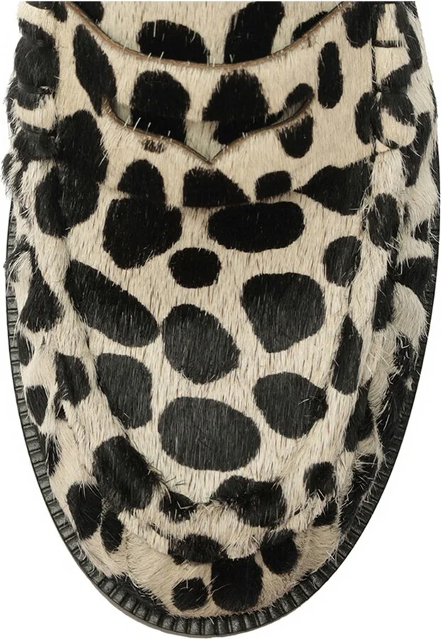 Tyche Genuine Calf Hair Penny Loafer - Image 8
