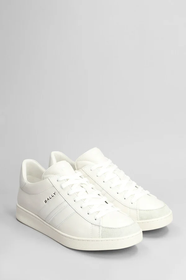 Tyger Sneakers In White Suede And Leather - Image 2