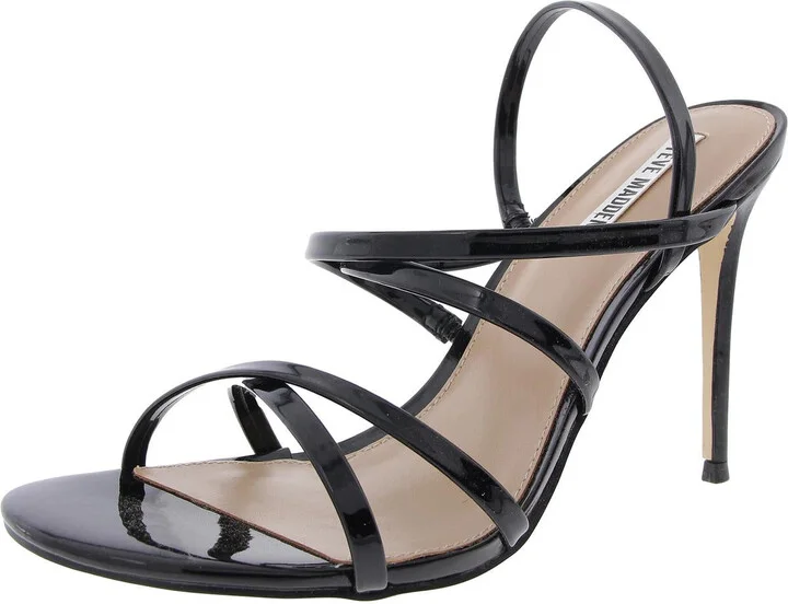 Tylah Womens Strappy Patent Heels