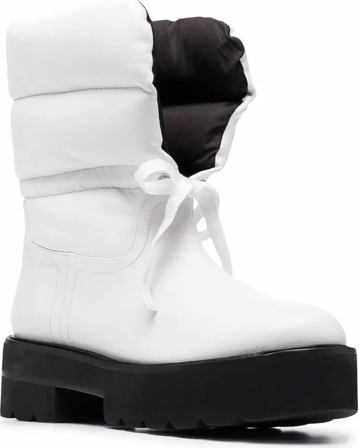 Tyler quilted panelled ankle boots - Image 2