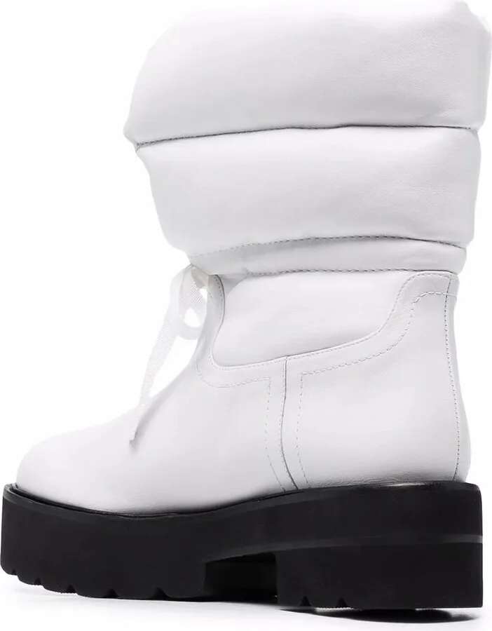 Tyler quilted panelled ankle boots - Image 3