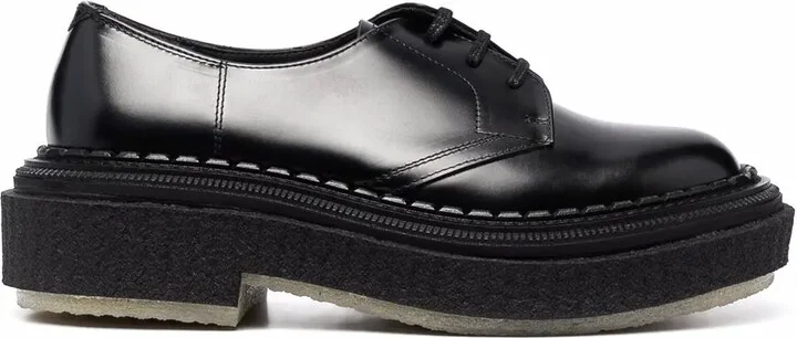 Type 135 leather Derby shoes