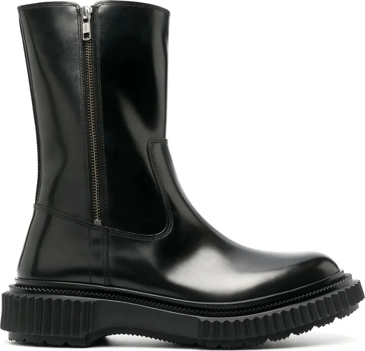 Type 184 polished ankle boots