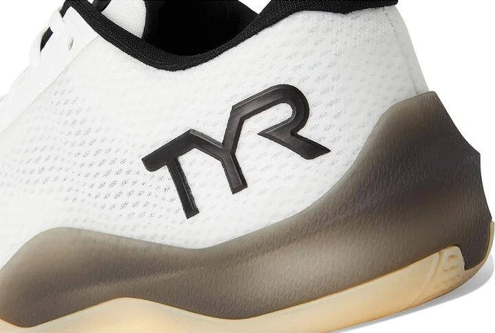 TYR Carbon Elite Trainer Men's Shoes Marshmallow : 8 M, Rubber - Image 7