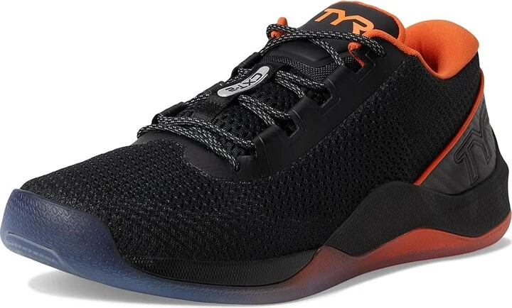 TYR CXT-2 Trainer Men's Shoes Black/Orange : 8.5 M, Synthetic - Image 5