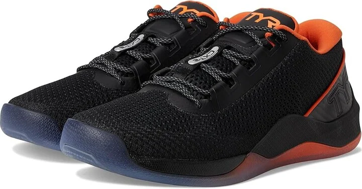TYR CXT-2 Trainer Men's Shoes Black/Orange : 8.5 M, Synthetic